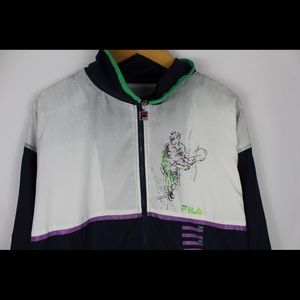 Vintage 90s Fila Tennis Windbreaker
